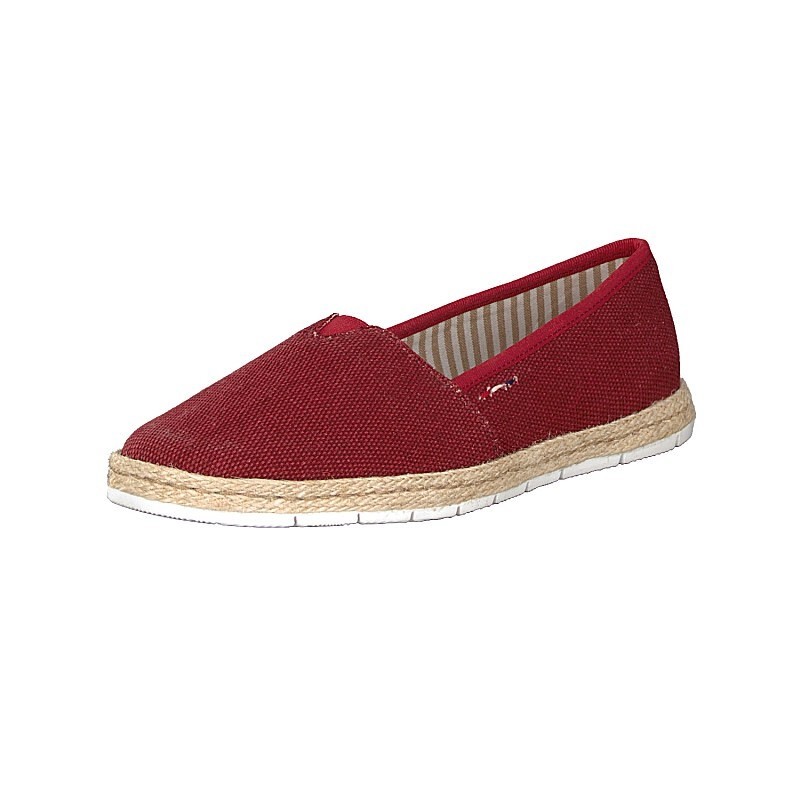 Slip On Rieker M2660-35 Para Mulher - Vermelhas